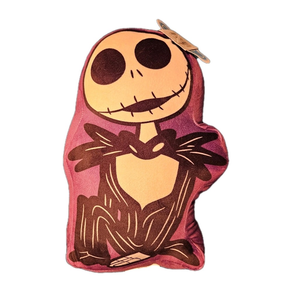 Nightmare‎ Before Christmas Jack Skellington Purple Travel Cloud Pillow 16" soft